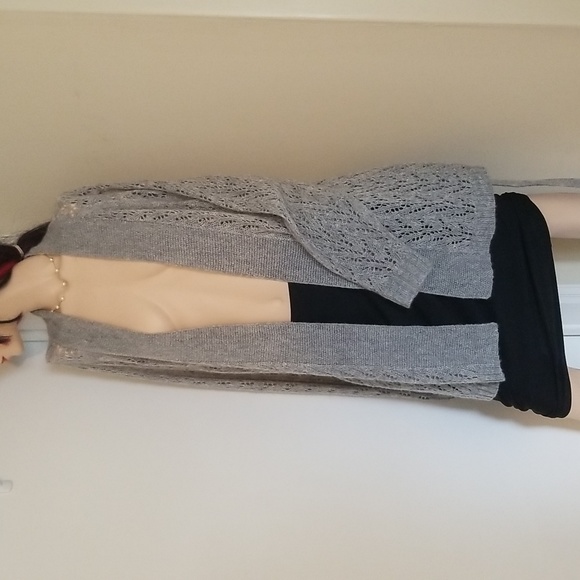 Gilligan and O'Malley cozy knit wrap sweater - Picture 6 of 8